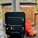 Chalet Wellness In The Woods - 4p Tinyhouse Met Prive Sauna & Hottub