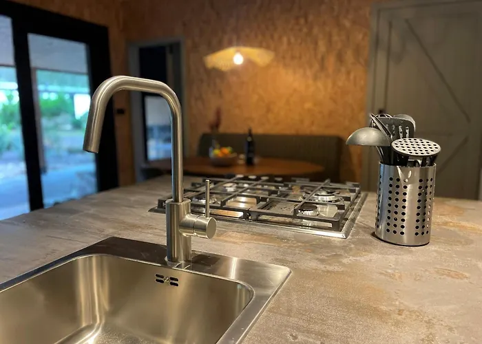 Chalet Wellness In The Woods - 4p Tinyhouse Met Prive Sauna & Hottub